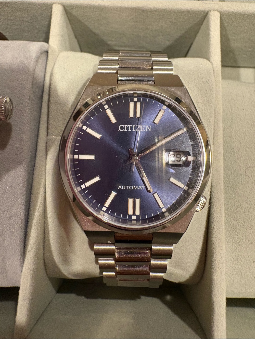 Citizen Tsuyosa Blue Dial Stainless Steel Men's Watch - Picture 2 of 4